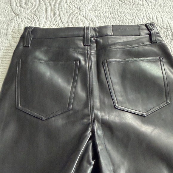 Pistola Cassie High Waisted Faux Leather Straight Leg Pants Size 25 NWT - Picture 10 of 10